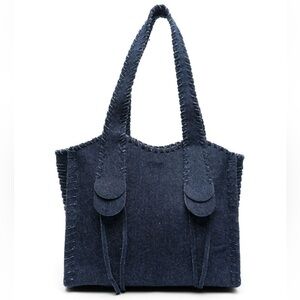 NWT Chloe medium Monty denim tote bag